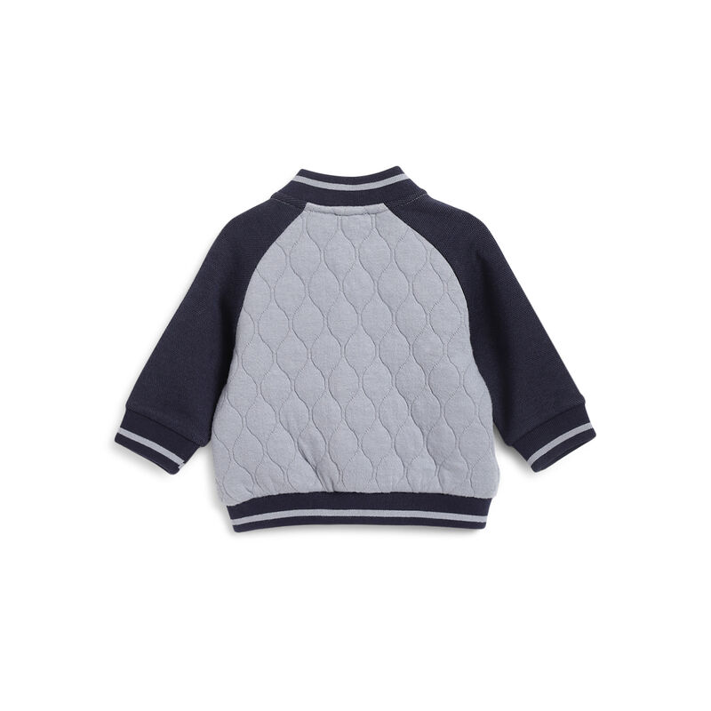 Boys Medium Light Blue Solid Sweatshirt image number 1